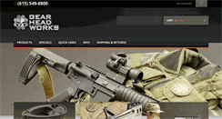 Desktop Screenshot of gearheadworks.com